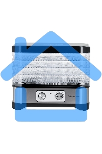 Сушилка для овощей и фруктов Galaxy Line GL 2639, черный с серебристым, с механическим управлением, 500 вт