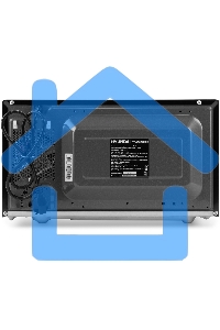 Микроволновая печь Hyundai HYM-D3034 черный/хром 20л 700Вт кнопки, поворотный механизм