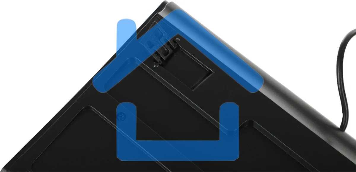 Клавиатура A4Tech KR-83 проводная, USB, черный