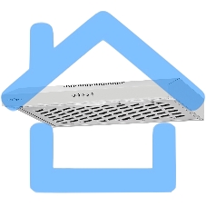 Вытяжка подвесная Krona Briana 600 Inox PB нержавеющая сталь, 59.5 см, 460 куб. м/ч, 42 дБ