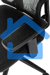 Кресло руководителя Бюрократ MC-711N-H черный, сетка/ткань, с подголов. крестов. пластик