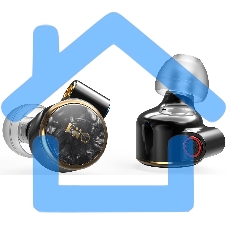 Наушники вкладыши Fiio FD3 1.2м черный/медный проводные в ушной раковине