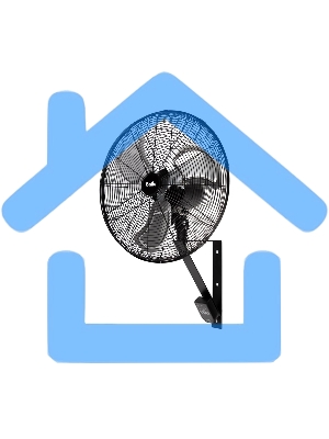 Вентилятор промышленный Ballu BIF-8RSO черный