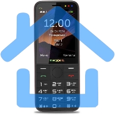 Мобильный телефон TeXet TM-315 черный-красный