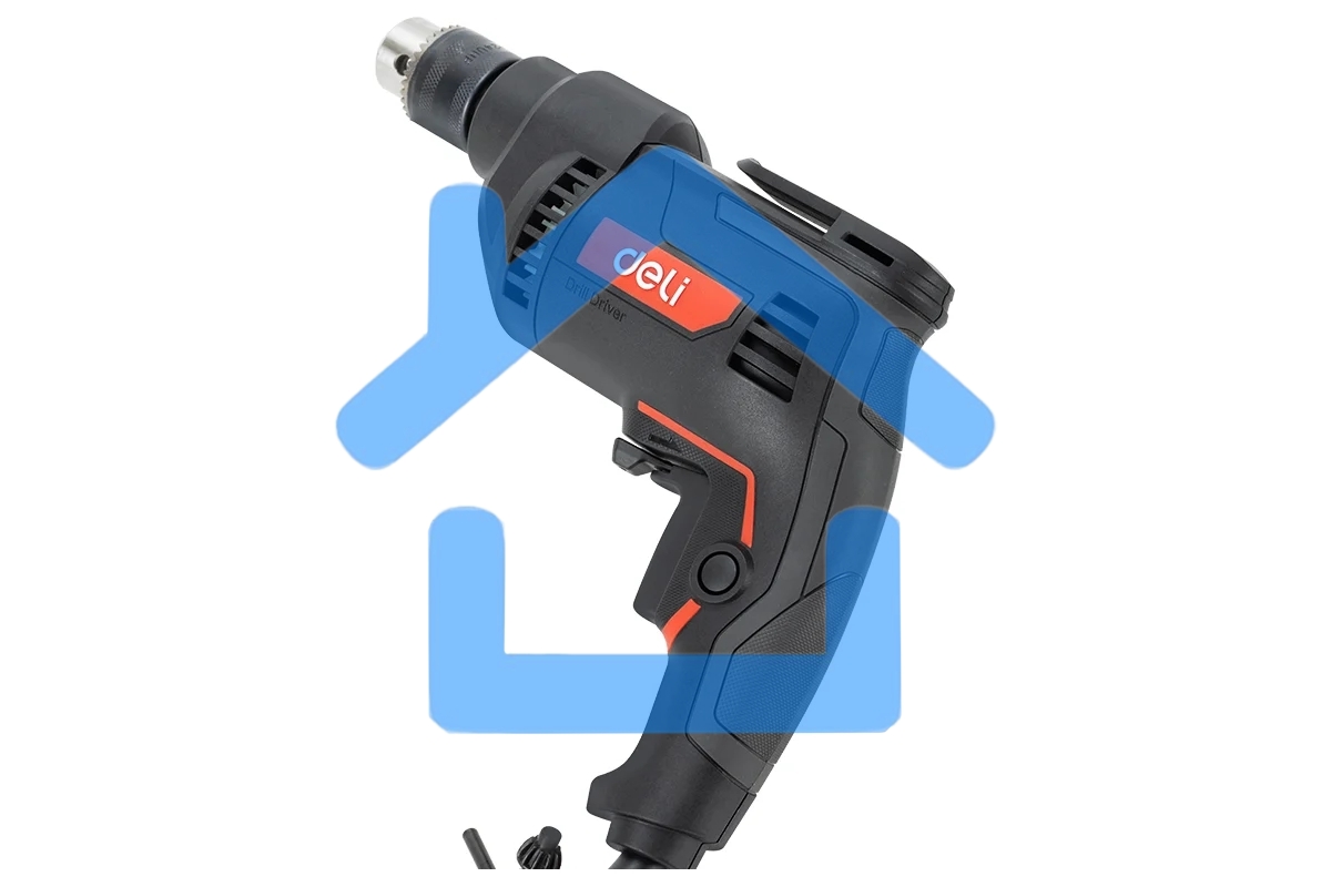 Дрель Deli DE-DZ10-2E, 500 Вт, сетевая, безударная