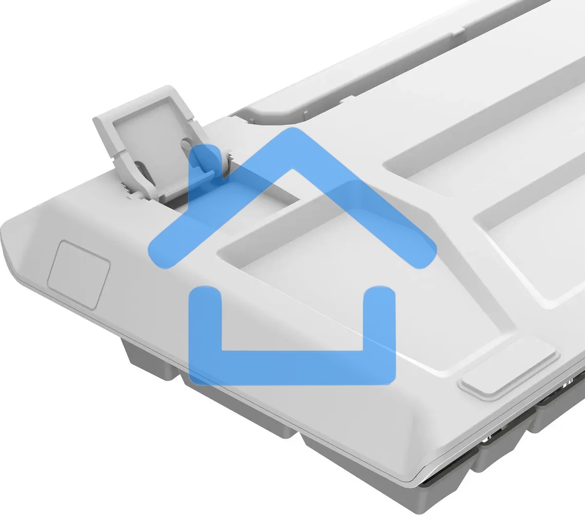 Клавиатура A4Tech Fstyler FS100 Neon проводная, USB, серый/белый