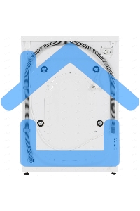 Стиральная машина Atlant СМА 50У105-00 белый, загрузка фронтальная 5 кг, 1000 об/мин., класс: А+