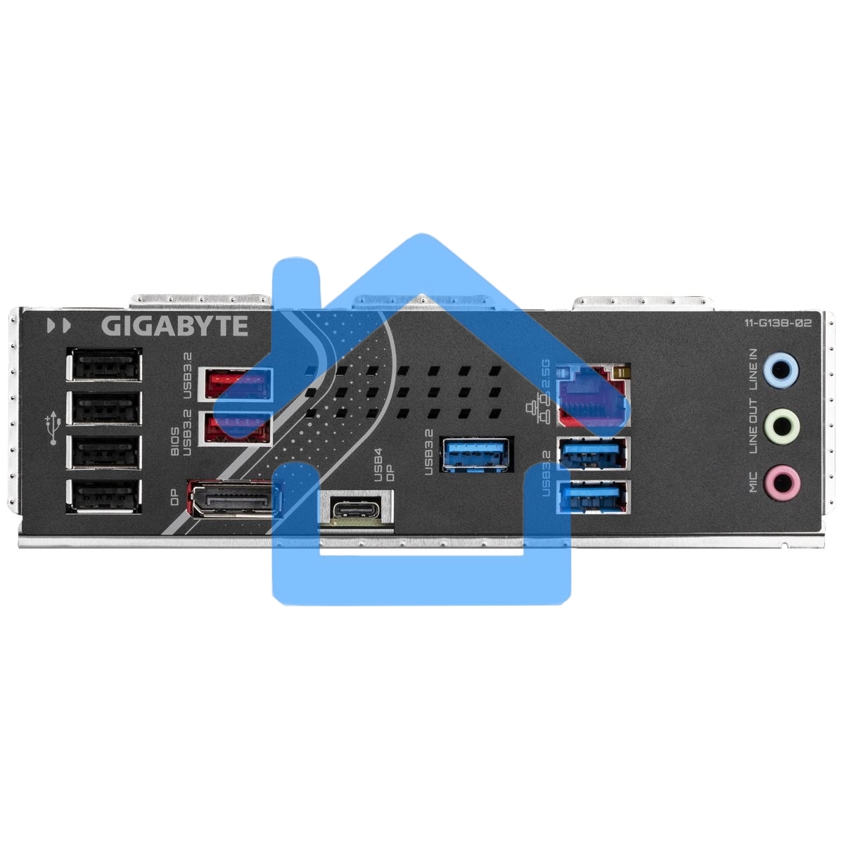 Материнская плата Gigabyte Z890 EAGLE, LGA 1851, Intel Z890, 4xDDR5, 4xSATA, 4xM.2, 1xPCIe 5.0 x16, 2xPCIe 4.0 x4, 1xDP, 1xUSB-C, 1x 2.5Gb LAN, 4xUSB-A 3.2 Gen 1, 2xUSB-A 3.2 Gen 2, 3x3.5 мм, 7.1, 1xUSB4, ATX