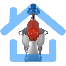 Планетарный миксер BQ MX851 Красный-Серебристый