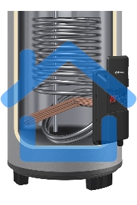 Панель управления в сборе с тэном 6 кВт