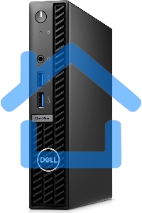 Неттоп Dell Optiplex 7020 Micro i3 14100T (2.7) 8Gb SSD 512Gb UHDG 730 Windows 11 Pro GbitEth WiFi BT 90W мышь клавиатура черный (7020-3851)