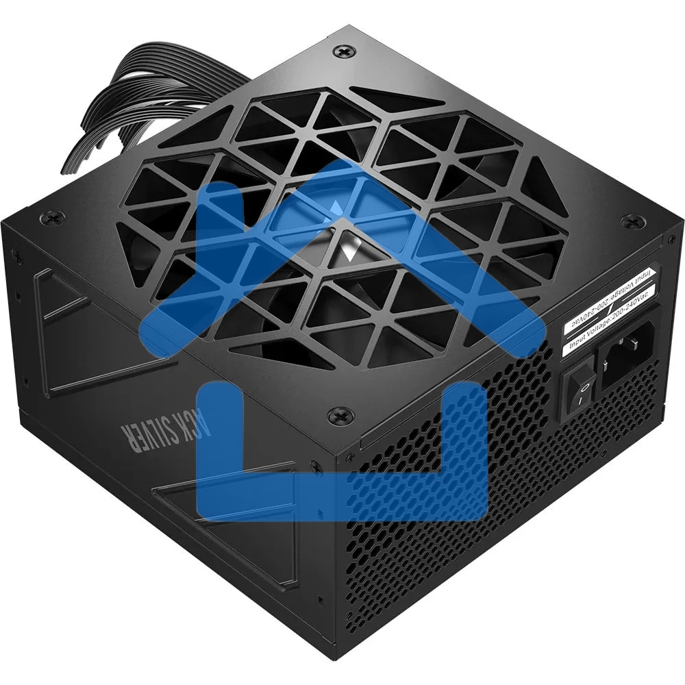 Блок питания 1STPLAYER ACK Silver HA-850BA7-BK, 850Вт, 80 PLUS Silver, 140мм, черный