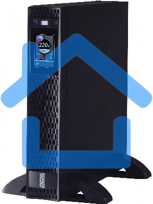 Источник бесперебойного питания Powercom Next, On-Line, 3000VA/3000W, Rack/Tower, 8*IEC320-C13 + 2*C19, LCD, Serial+USB, SmartSlot, подкл. доп. Батарей (2027233)