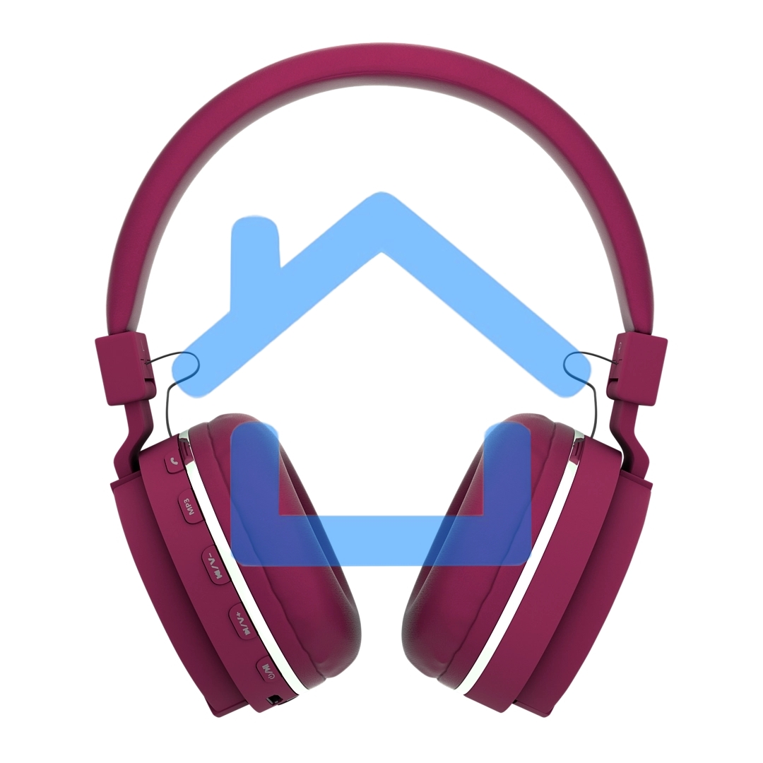 Наушники беспроводные накладные MORE CHOICE (4610196401053) HW15 Cherry