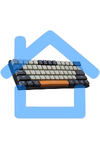 Клавиатура беспроводная Redragon Caraxes Pro, USB, Bluetooth/Радиоканал, черный