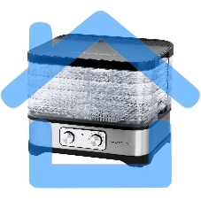 Сушилка для овощей и фруктов Galaxy Line GL 2639, черный с серебристым, с механическим управлением, 500 вт