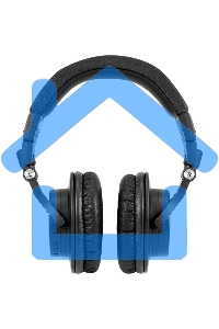 Гарнитура мониторные Audio-Technica ATH-M50XBT2 1.2м черный беспроводные bluetooth оголовье