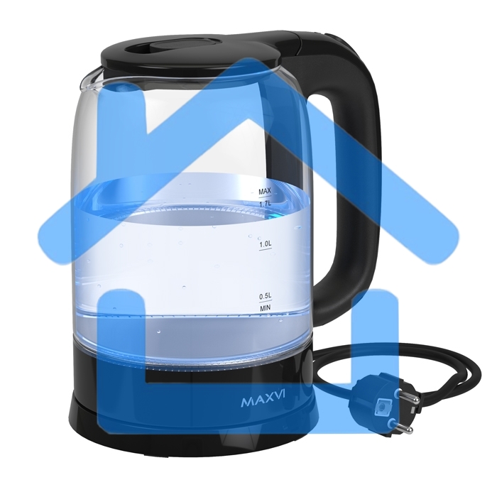 Чайник электрический MAXVI KE1741G black