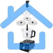 Кухонный комбайн ARESA AR-1712