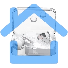 Наушники беспроводные AKSBERRY (6972969386836) B21 Crystal TWS, белый