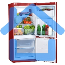 Холодильник Pozis RK-101 А рубиновый двухкамерный 156/57 л морозилка снизу