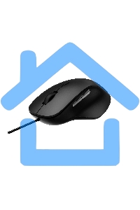 Мышь проводная Rapoo N500 черный, 3600 dpi, USB, кнопки - 6