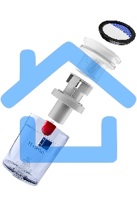 Пылесос вертикальный/ручной H-Clean HVC 102 SE белый/красный, питание от аккумулятора, 100 Вт, уборка сухая, пылесборник 0.65 л, работа от АКБ max 45 мин