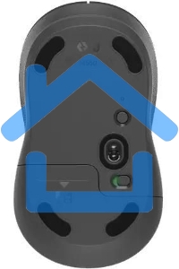 Мышь беспроводная Logitech M550 темно-серый/серый, 4000 dpi, радиоканал, Bluetooth, USB, кнопки - 3