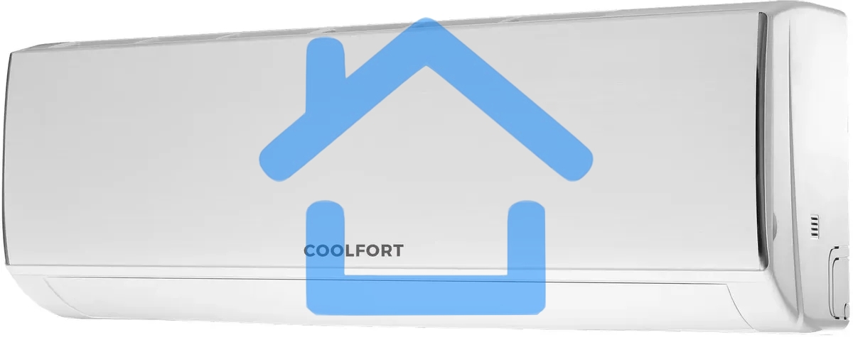 Кондиционер сплит-система Coolfort CF-4101 9000 BTU, 15 м², 37 дБ, охлаждение, обогрев, белый