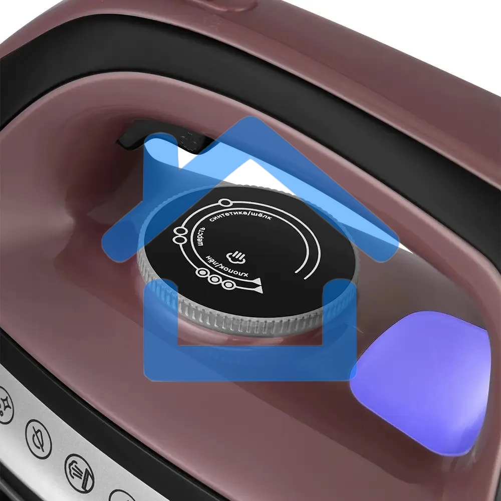 Парогенератор Kitfort КТ-9309 2250Вт черный/фиолетовый