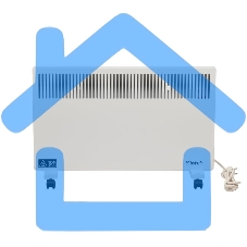 Конвектор HINTEK Standart 500 04.05.01.214594 белый, 500 Вт, 5 м2, термостат