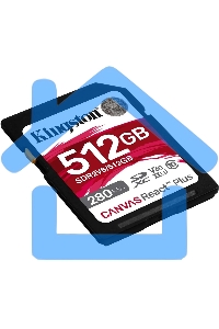 Флеш карта SDXC Kingston SDR2V6/512Gb Canvas React Plus w/o adapter 512Gb
