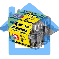 Элемент питания алкалиновый Navigator AAA/LR03 94 787 NBT-NE-LR03-BOX24 (уп.24шт) Элемент питания алкалиновый Navigator AAA/LR03 94 787 NBT-NE-LR03-BOX24 (уп.24шт)