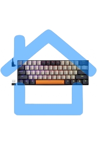 Клавиатура беспроводная Redragon Caraxes Pro, USB, Bluetooth/Радиоканал, черный