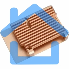 Корпус ACD RA506 Gold Metal Aluminum Case for Raspberry Pi 4B