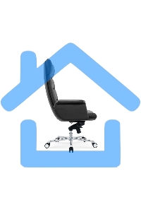 Кресло руководителя Cactus CS-LBK-AMSTERDAM кожа, крестов. алюминий