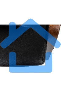 Кресло офисное Бюрократ T-9928WALNUT-CF черный, кожа, на ножках, дерево