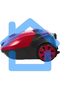 Пылесос Sharp ECKB19RR, красный/черный, 350/1900 Вт, уборка сухая, пылесборник мешок 2.3 л