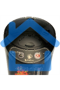 Термопот ВАСИЛИСА ВА-5007 Жостово Объем 4,5 л. Мощность в режиме кипячения 900 Вт. Мощность в режиме поддержания температуры воды 30 Вт. Внутренняя емкость из нержавеющей стали. Вращение корпуса на основании на 360°. Шкала уровня воды. Световые индикаторы