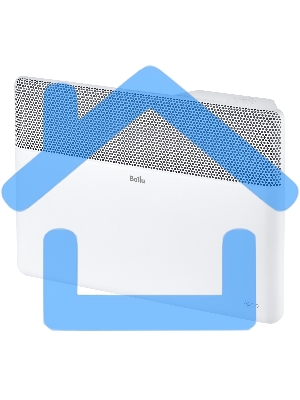 Комплект Ballu Apollo Transformer с блоком управления BEC/AT-1500-4I белый, 1500 Вт, 20 м2, дисплей, термостат