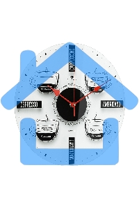 Настенные часы РУБИН 3433-001 Coffee Time