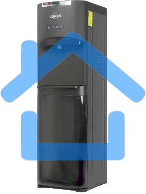 Кулер Vatten L04NE напольный электронный черный