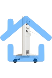 Конвектор Zerten ZL-10 белый, 1000 Вт, 15 м2, термостат