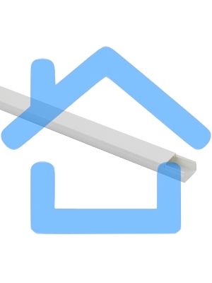 Кабель-канал ЭРА KK-W-15-10 15х10 L2000 белый