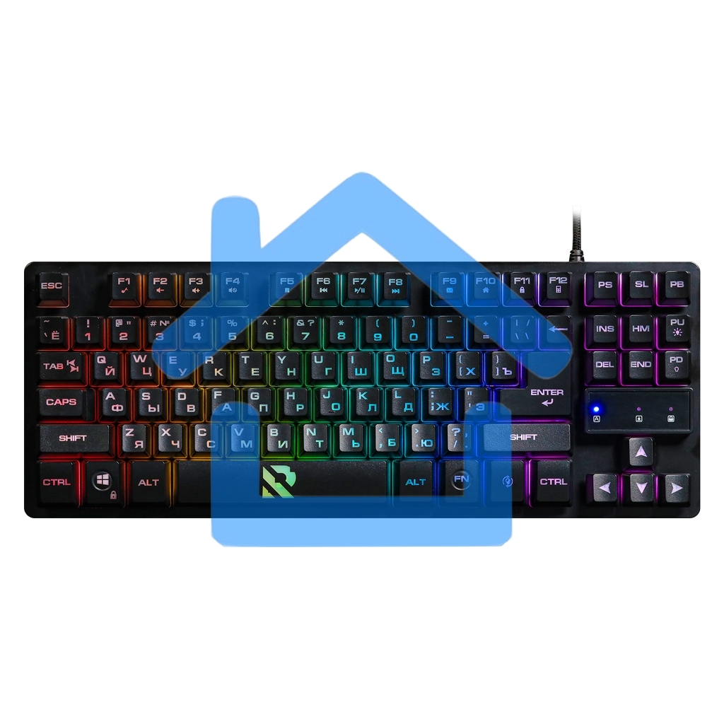 Клавиатура SMARTBUY (SBK-356G-K) RUSH Z6, черный