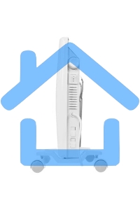 Обогреватель Thermex Hygge 2 белый, 2000 Вт, 25 м2, термостат