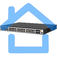 Коммутатор SNR SNR-S5310G-48TX-POE, 1Gbит/с, количество портов 48 шт, (L2)