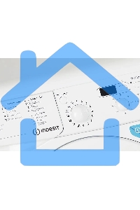 Стиральная машина Indesit IWUD 4105 белый, загрузка фронтальная 4 кг, 1000 об/мин., класс: А