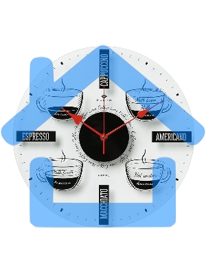 Настенные часы РУБИН 3433-001 Coffee Time