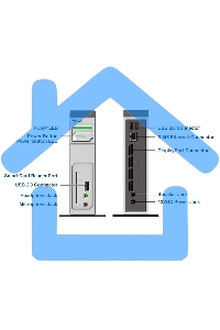 Нулевой клиент Leadtek TERA2140 (292E) 3292E009101 DISPLAYPORTx4+USBx3+AUDIO+SC+RJ45